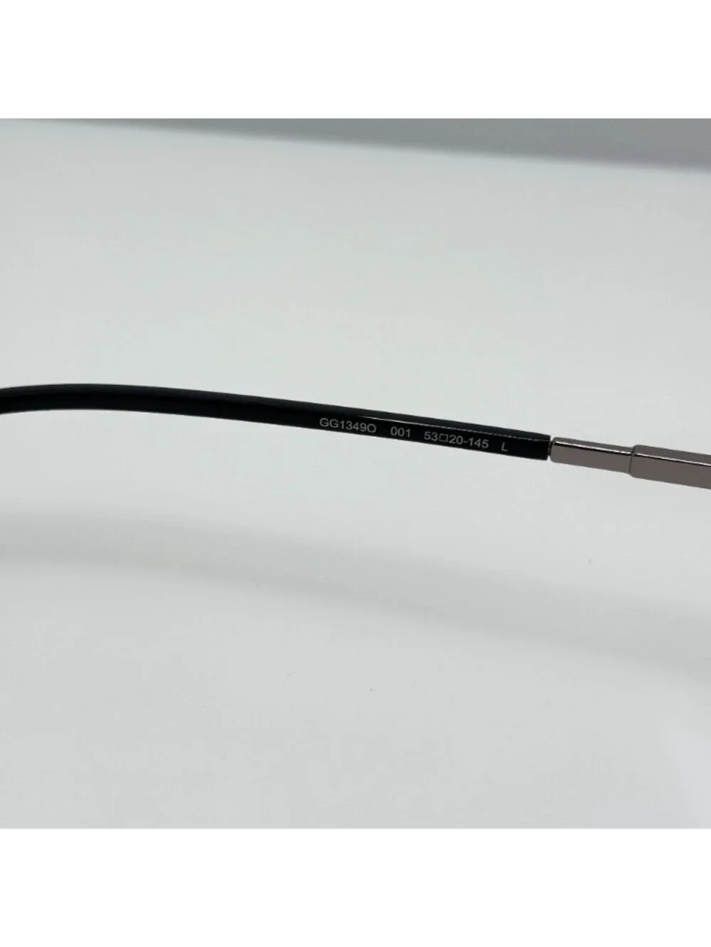 Gucci GG1349O 001 Italy Eyeglasses Eye Glasses Frames 53-20-155